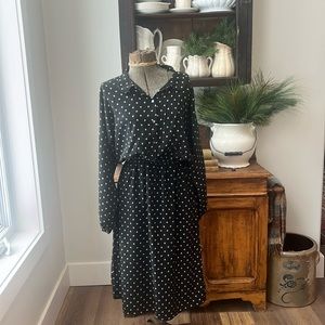 Vintage Holt Renfrew 100% silk dress